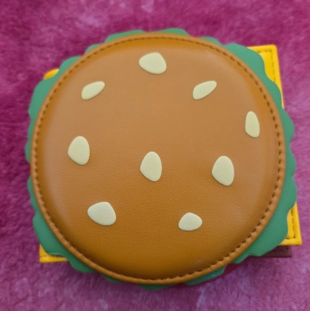 New Nickelodeon Spongebob Krabby Patty Anime Manga Leather Wallet